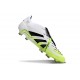 adidas Predator Elite Tongue FG Ftwr Bianco Nero Core Limone Lucido