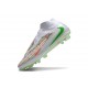 Scarpe Nike Phantom 6 Elite High Cut FG Bianco Verde Arancio