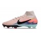 Nike Air Zoom Mercurial Superfly 10 Elite FG Rosa Blu Nero