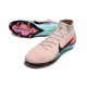 Nike Air Zoom Mercurial Superfly 10 Elite FG Rosa Blu Nero