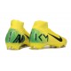 Nike Air Zoom Mercurial Superfly 10 Elite FG KM Giallo Verde Nero