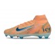 Nike Air Zoom Mercurial Superfly 10 Elite FG KM Arancio Blu