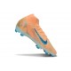 Nike Air Zoom Mercurial Superfly 10 Elite FG KM Arancio Blu