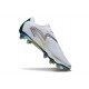 Nike Phantom 6 Elite Low Cut FG Bianco Verde Argento