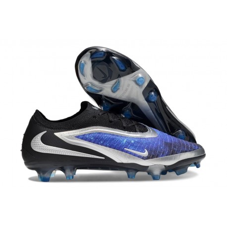 Nike Phantom 6 Elite Low Cut FG Blu Argento Nero