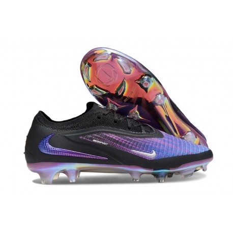 Nike Phantom 6 Elite Low Cut FG Viola Nero