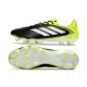 Scarpe adidas Copa Pure III Elite FG Nero Core Ftwr Bianco Limone Lucido
