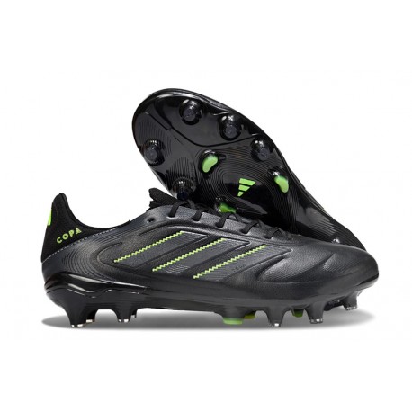 Scarpe adidas Copa Pure III Elite FG Nero Core Grigio Solido Limone Lucido