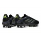 Scarpe adidas Copa Pure III Elite FG Nero Core Grigio Solido Limone Lucido
