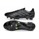 Scarpe adidas Copa Pure III Elite FG Nero Core Grigio Solido Limone Lucido