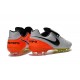 Nike 2016 Scarpette Calcetto Tiempo Legend 6 FG Pelle di Canguro ACC Bianco Nero Arancio