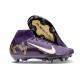 Nike Air Zoom Mercurial Superfly X Elite SG MBAPPE Grand Viola Avorio Pallido