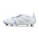 Adidas Predator Elite Foldover Tongue SG-Pro Bianco Argento Blu