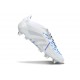 Adidas Predator Elite Foldover Tongue SG-Pro Bianco Argento Blu