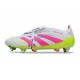 Adidas Predator Elite Foldover Tongue SG-Pro Bianco Rosa Giallo