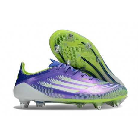 Scarpe da Calcio adidas F50 Elite SG Viola Tone Limone Lucido Viola Rush