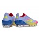 Scarpe Calcio adidas F50 Elite SG Blu Fusion Limone Lucido Rosa Lucido