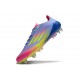 Scarpe Calcio adidas F50 Elite SG Blu Fusion Limone Lucido Rosa Lucido