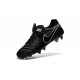 Nike 2016 Scarpette Calcetto Tiempo Legend 6 FG Pelle di Canguro ACC Nero