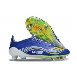 Scarpe da Calcio adidas F50 Elite SG Blu Giallo