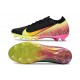 Nike Air Zoom Mercurial Vapor 16 Elite AG Noir Jaune Rouge Vert