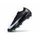 Nike Air Zoom Mercurial Vapor 16 Elite AG Nero Blu Ghiaccio