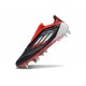 adidas F50 Elite Laceless SG Nero Rosso Bianco
