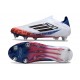 adidas F50 Elite Laceless SG Blanco Negro Rojo Azul