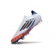 adidas F50 Elite Laceless SG Blanco Negro Rojo Azul