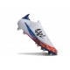 adidas F50 Elite Laceless SG Blanco Negro Rojo Azul