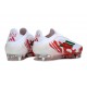 adidas F50 Elite Laceless SG Bianco Rosso Verde