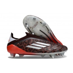 adidas F50 Elite Laceless SG Marrone Bianco Rosso