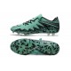 Neymar Nuovo 2016 Calcio Scarpe Nike Hypervenom Phinish FG Verde Nero Metallico