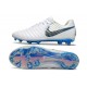 Nike Tiempo Legend X Elite FG Bianco Blu 