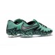 Neymar Nuovo 2016 Calcio Scarpe Nike Hypervenom Phinish FG Verde Nero Metallico