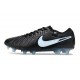 Nike Tiempo Legend X Elite FG Nero Blu Ghiaccio