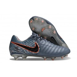 Nike Tiempo Legend X Elite FG Blu Eclissi Arancione 