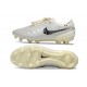 Nike Tiempo Legend X Elite FG Bianco Argento