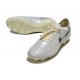 Nike Tiempo Legend X Elite FG Bianco Argento
