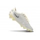 Nike Tiempo Legend X Elite FG Bianco Argento