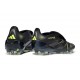 adidas Predator Elite Tongue FG Nero Core Carbon Limone Lucido