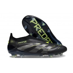 adidas Predator 25 Elite Senza Lacci FG Nero Giallo