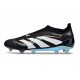 adidas Predator 25 Elite Senza Lacci FG Nero Bianco Blu