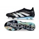 adidas Predator 25 Elite Senza Lacci FG Nero Bianco Blu
