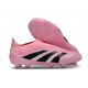 adidas Predator 25 Elite Senza Lacci FG Rosa Nero