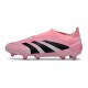 adidas Predator 25 Elite Senza Lacci FG Rosa Nero