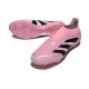 adidas Predator 25 Elite Senza Lacci FG Rosa Nero