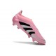 adidas Predator 25 Elite Senza Lacci FG Rosa Nero
