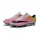 Scarpa da Calcio Nuovo Nike Mercurial Vapor X FG ACC Bianco Nero Rosa
