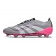 adidas Predator 2025 Elite FG Grigio Rosa Bianco